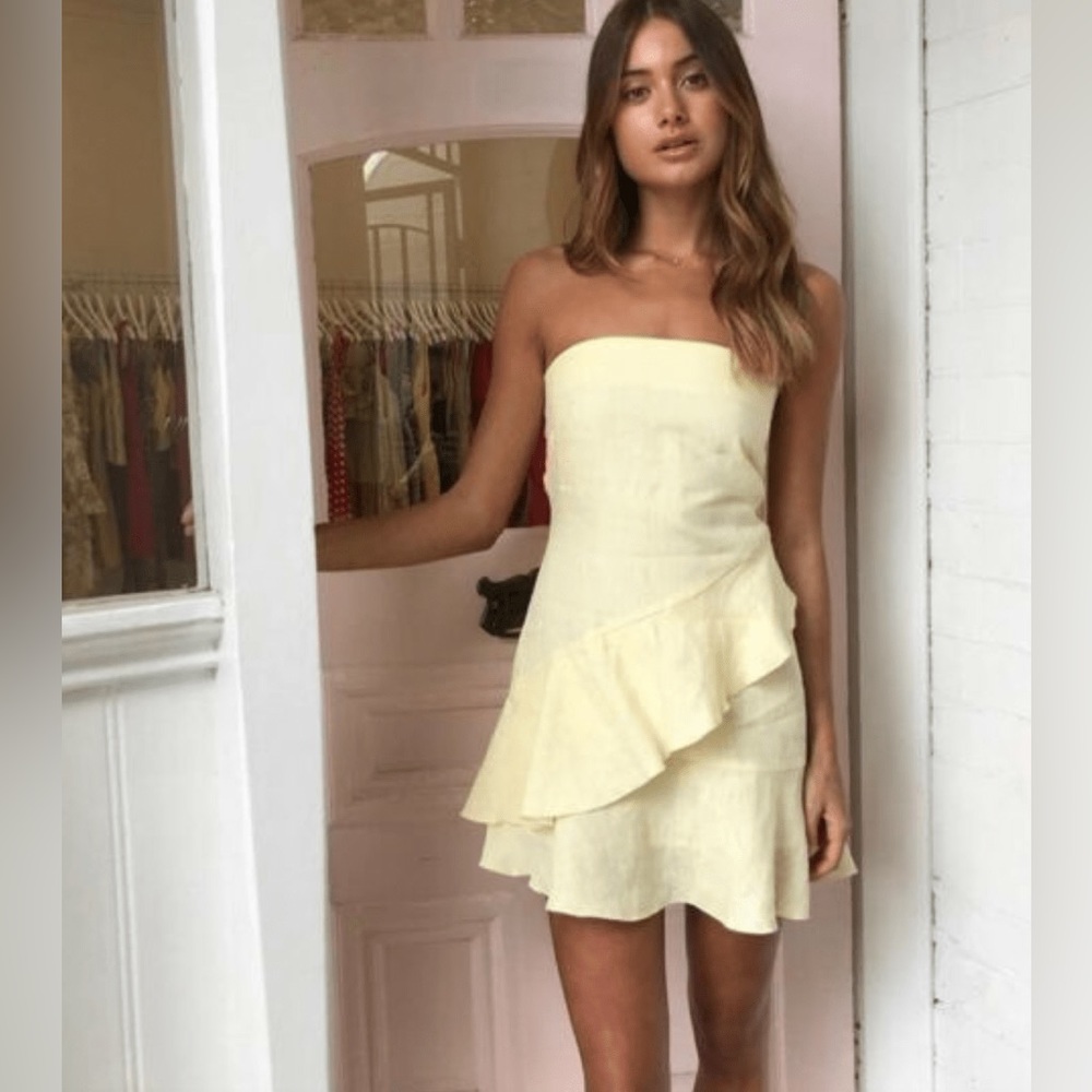 Bec and Bridge Linen Dress 4